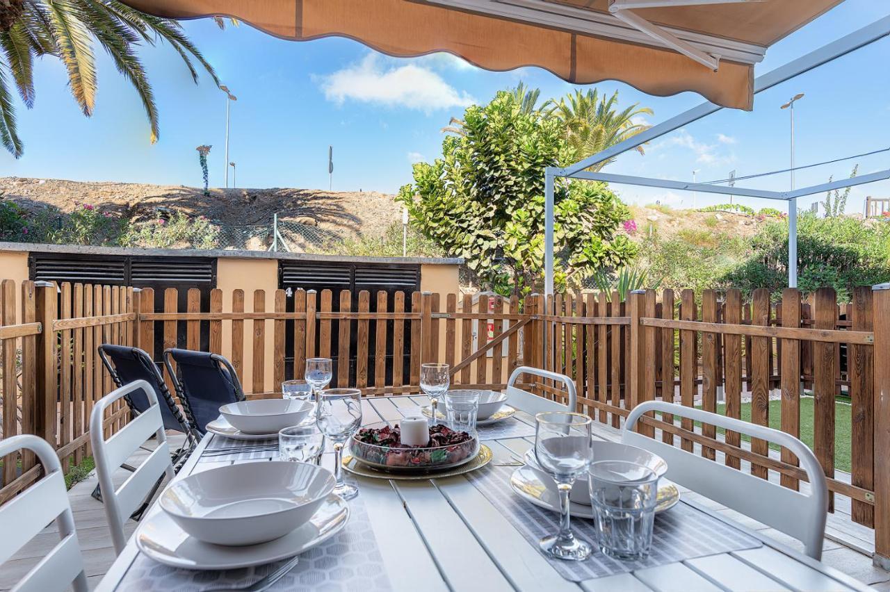 Bungalow En Campo Internacional มาสปาโลมาส ภายนอก รูปภาพ